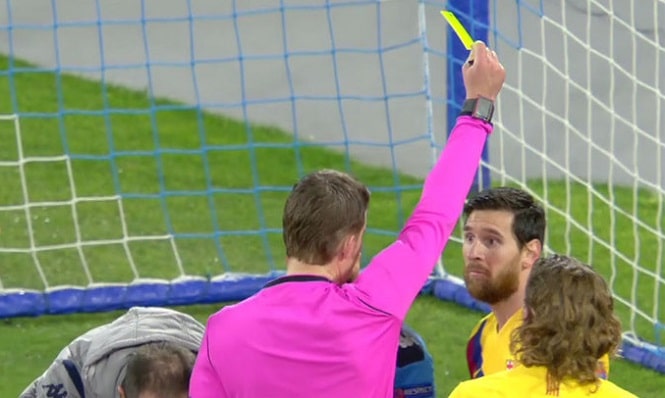 Messi và Griezmann có nguy cơ bị treo giò ở Cúp C1 với Barca Messi và Griezmann có nguy cơ bị treo giò ở Cúp C1 với Barca