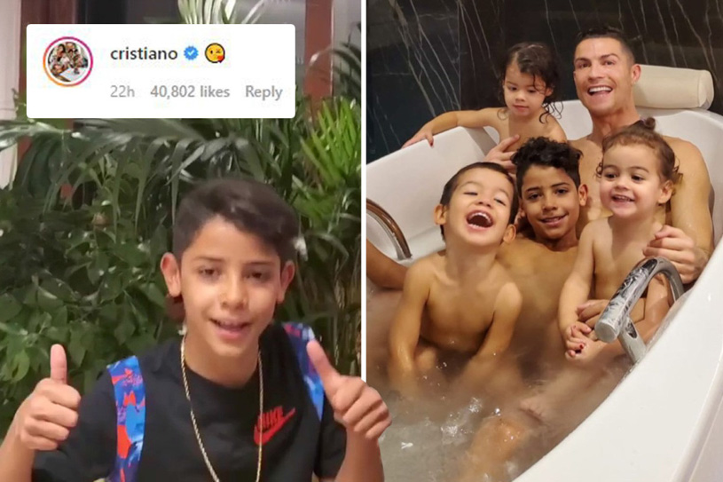 Con trai của Ronaldo mở mạng xã hội và lập tức đạt con số khủng Con trai của Ronaldo mở mạng xã hội và lập tức đạt con số khủng
