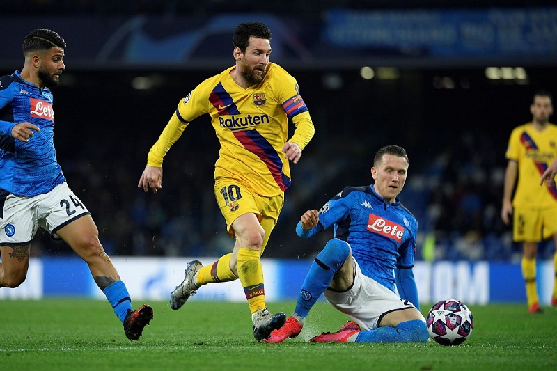 Barca có lý do lớn để ăn mừng sau trận hòa Napoli ở Cúp C1