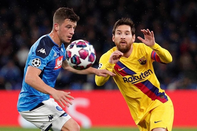 Messi sánh ngang với Giggs trong lịch sử Cúp C1 sau trận Barca vs Napoli