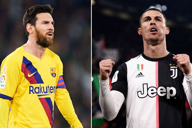 Ronaldo đe dọa kỷ lục ghi bàn của Messi ở vòng 1/8 Cúp C1