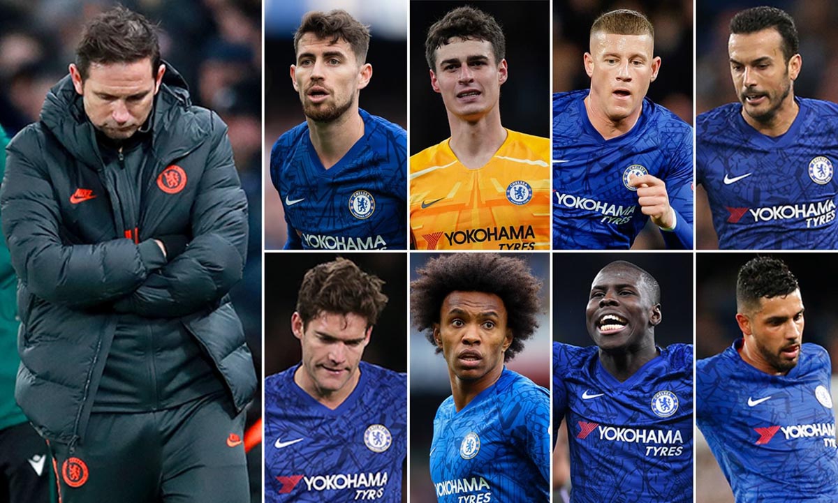 Chelsea đại tu đội hình khi Lampard bán 8 cầu thủ
