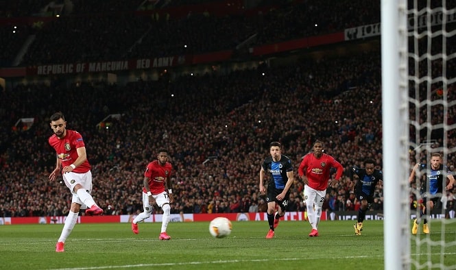 Bruno Fernandes được so sánh với huyền thoại MU sau trận thắng Brugge Bruno Fernandes được so sánh với huyền thoại MU sau trận thắng Brugge