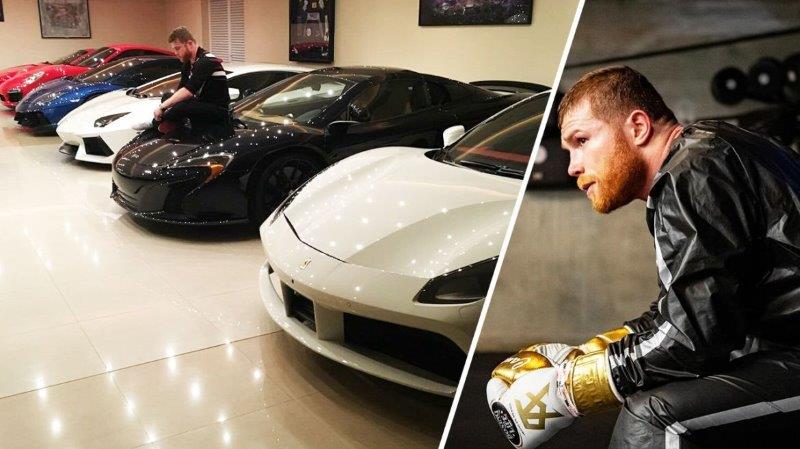 Chiêm ngưỡng bộ sưu tập xe triệu USD của Canelo Alvarez