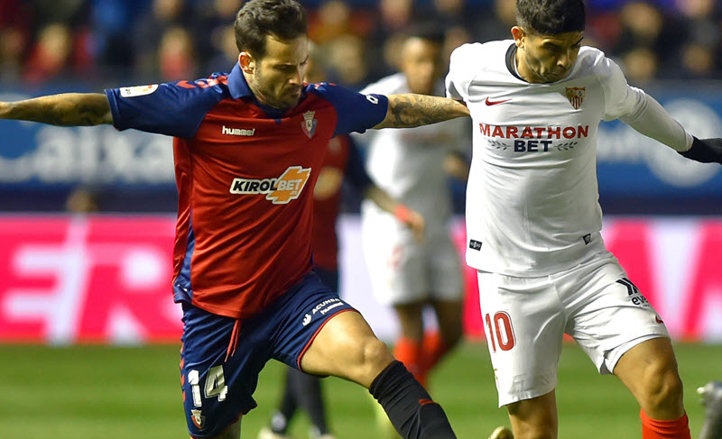 Soi kèo Sevilla vs Osasuna 18h00 ngày 01/03 (VĐQG Tây Ban Nha)