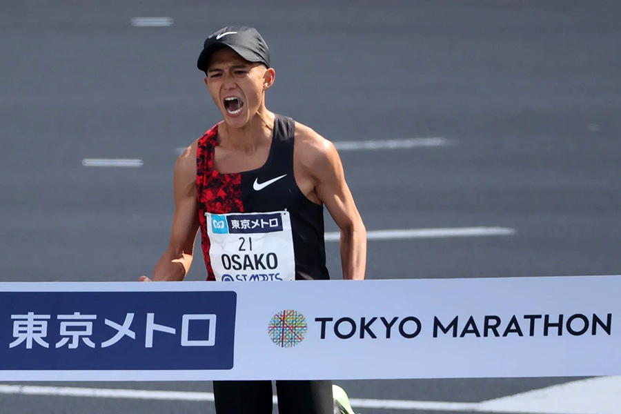 Chàng trai Nhật phá kỷ lục quốc gia, giành 1 triệu USD dù không “đứng bục” Tokyo Marathon 2020