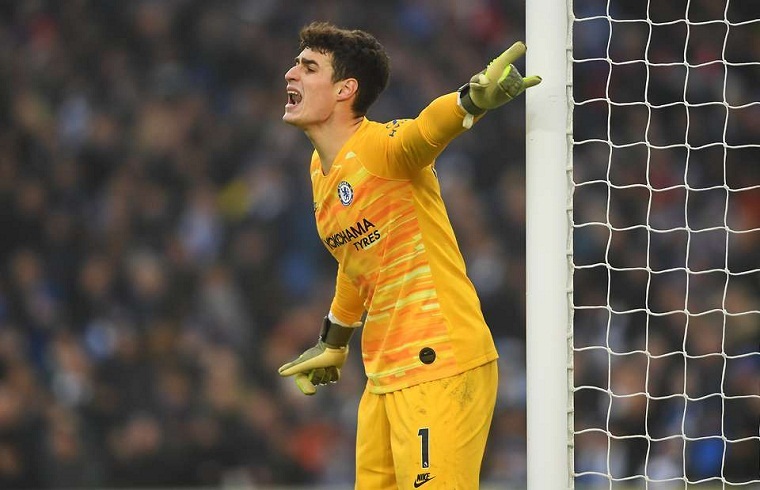 Chelsea có kết quả tệ hại khi thiếu vắng thủ môn Kepa