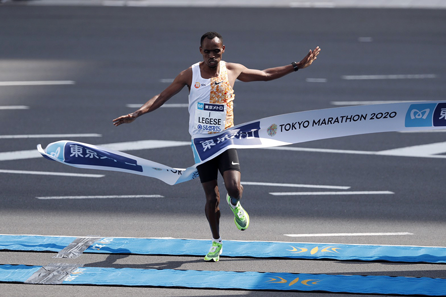 Ngôi sao Ethiopia bảo vệ thành công danh hiệu vô địch Tokyo Marathon mùa cúm virus corona