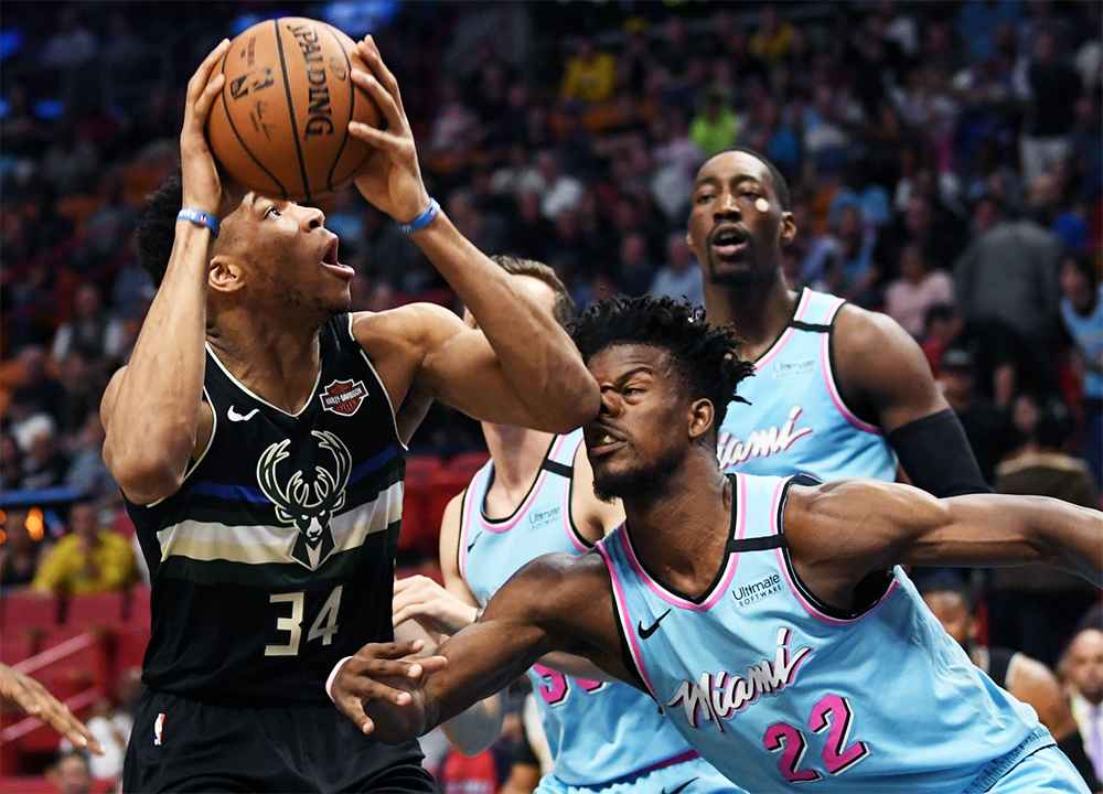 Bật chế độ "siêu thủ - ném 3", Miami Heat khoá chặt Giannis, đánh bại Milwaukee Bucks