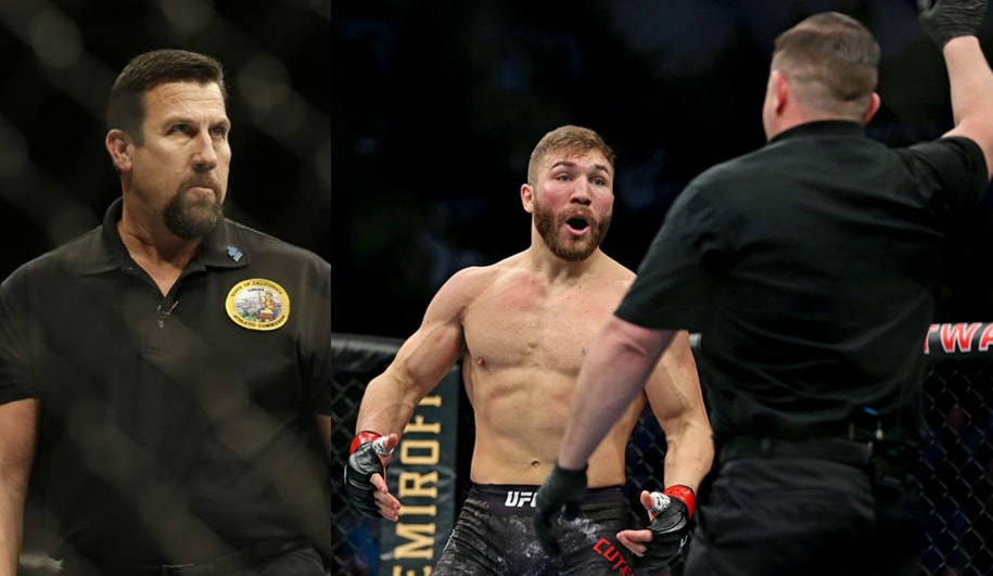 Trọng tài UFC bị đồng nghiệp cũ chỉ trích vì quyết định sai lầm