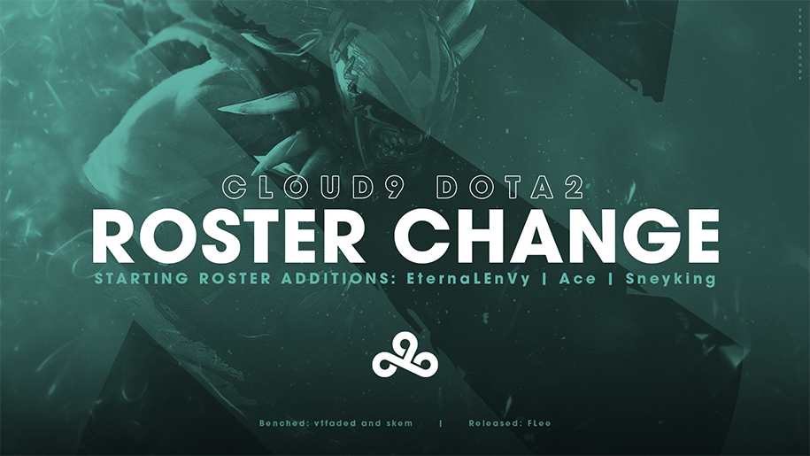 Cloud9 Dota 2 trở lại cùng EternalEnvy