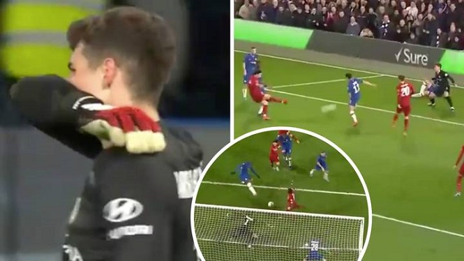Thủ môn Chelsea cứu thua 3 lần liên tiếp trước Liverpool gây kinh ngạc