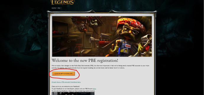 Hướng dẫn cách tải LMHT PBE mới nhất Hướng dẫn cách tải LMHT PBE mới nhất