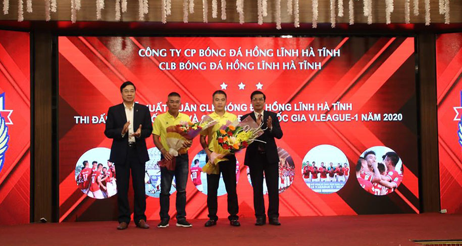 Hồng Lĩnh Hà Tĩnh đặt mục tiêu trụ hạng ở V.League 2020