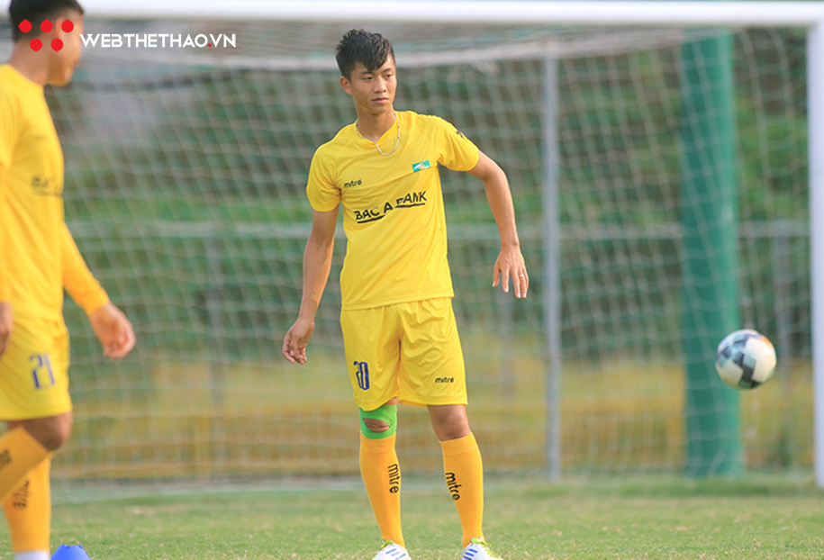 Xuân Mạnh chấn thương, Văn Đức băng kín gối trước trận SLNA gặp Sài Gòn FC