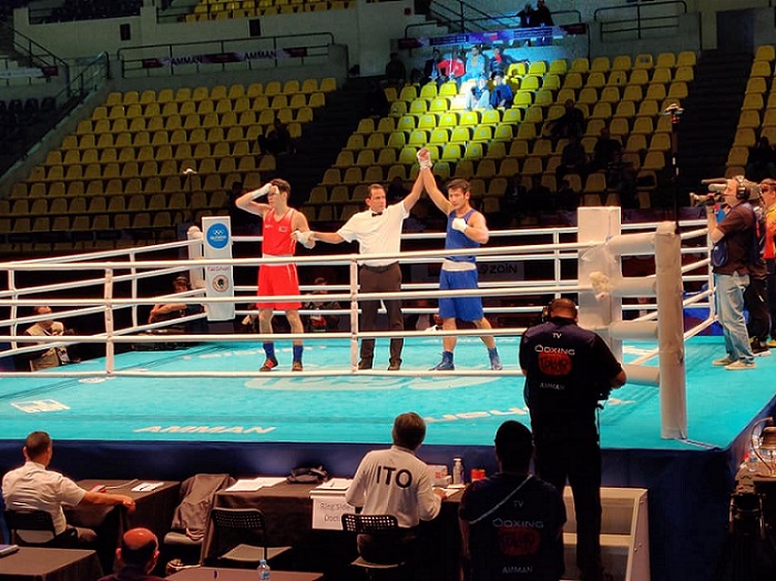 Nguyễn Mạnh Cường mở màn chiến thắng cho ĐT Boxing Việt Nam ở VL Olympic