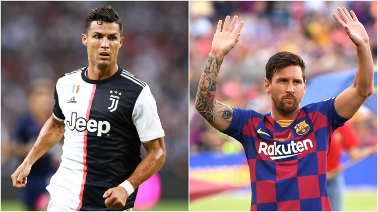 Ronaldo và Messi nằm trong Top 10 cầu thủ phụ nữ muốn "thân mật" nhất