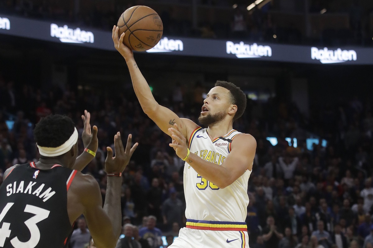 Toronto Raptors xóa nhòa niềm vui ngày trở lại của Stephen Curry