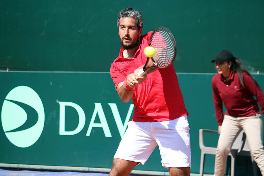 Kết quả quần vợt Việt Nam ngày thi đấu đầu tiên vòng play-offs Davis Cup