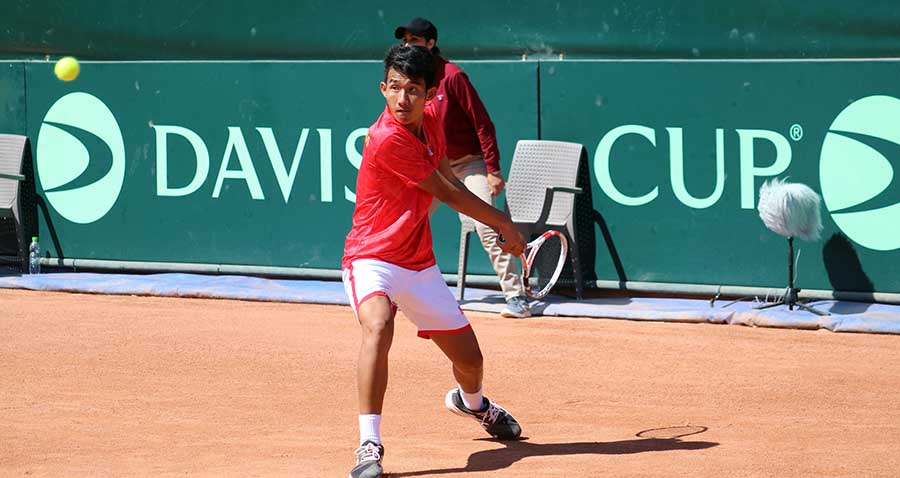 Kết quả quần vợt Việt Nam ngày thi đấu đầu tiên vòng play-offs Davis Cup