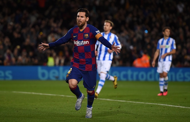 Messi vượt Ronaldo trở thành chân sút vĩ đại nhất châu Âu Messi vượt Ronaldo trở thành chân sút vĩ đại nhất châu Âu