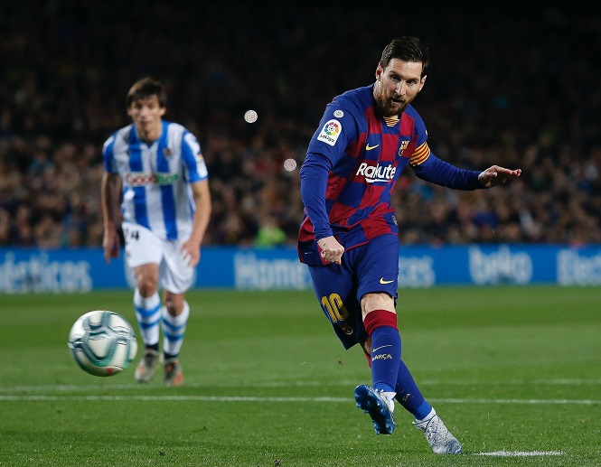 Barca “troll” Ronaldo sau khi bị Messi qua mặt về thành tích ghi bàn Barca “troll” Ronaldo sau khi bị Messi qua mặt về thành tích ghi bàn