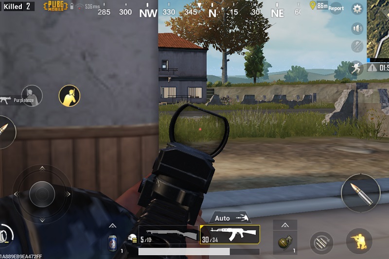Cách ghìm tâm PUBG Mobile không giật trên điện thoại