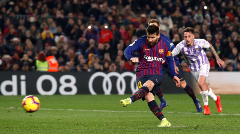 Messi áp sát kỷ lục đá phạt đền của Ronaldo với bí quyết độc đáo Messi áp sát kỷ lục đá phạt đền của Ronaldo với bí quyết độc đáo