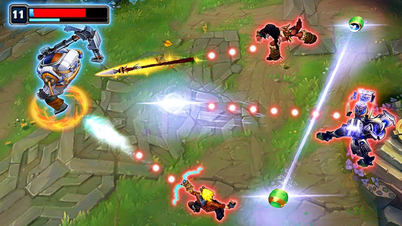 League of skillshot: Luyện tập kỹ năng LMHT dù máy "cùi"