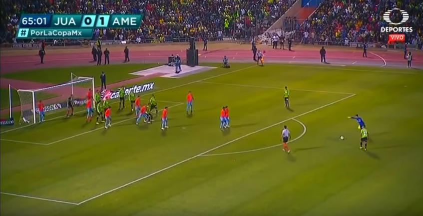 Hàng rào chống Messi đá phạt từng được sử dụng ở Mexico để ngăn... thủ môn Hàng rào chống Messi đá phạt từng được sử dụng ở Mexico để ngăn... thủ môn