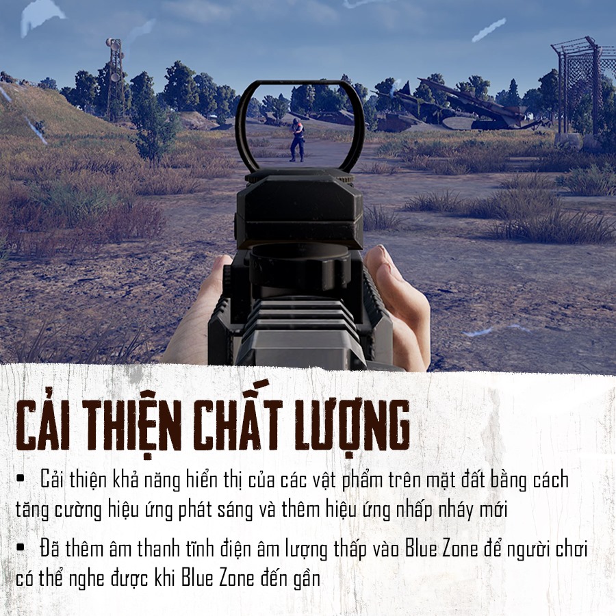 Chi tiết bản cập nhật PUBG 6.3:Ra mắt súng chống tăng mới