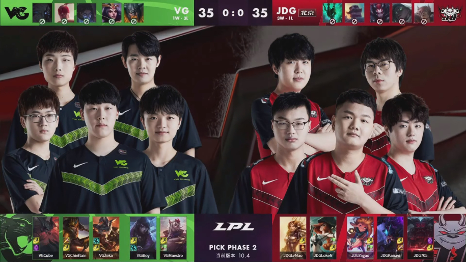 Kết quả LPL Mùa Xuân 2020 hôm nay 16/3: VG để thua đáng tiếc trước JDG