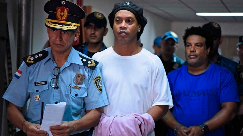 Ronaldinho vào tù vì liên quan đến tội phạm ma túy và rửa tiền?