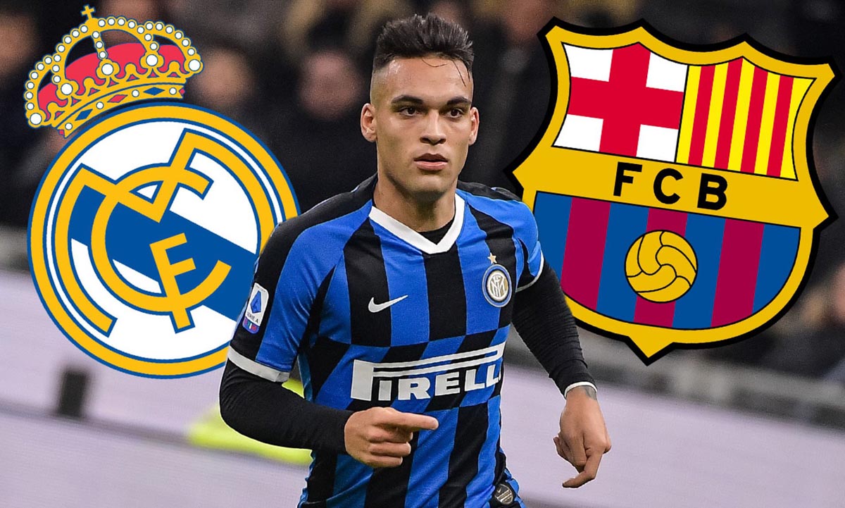Lautaro Martinez khiến Barca và Real "đại chiến" trên TTCN