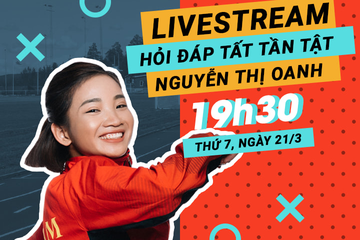 Kỷ gia lục SEA Games 30 Nguyễn Thị Oanh giao lưu trực tuyến từ Nhổn