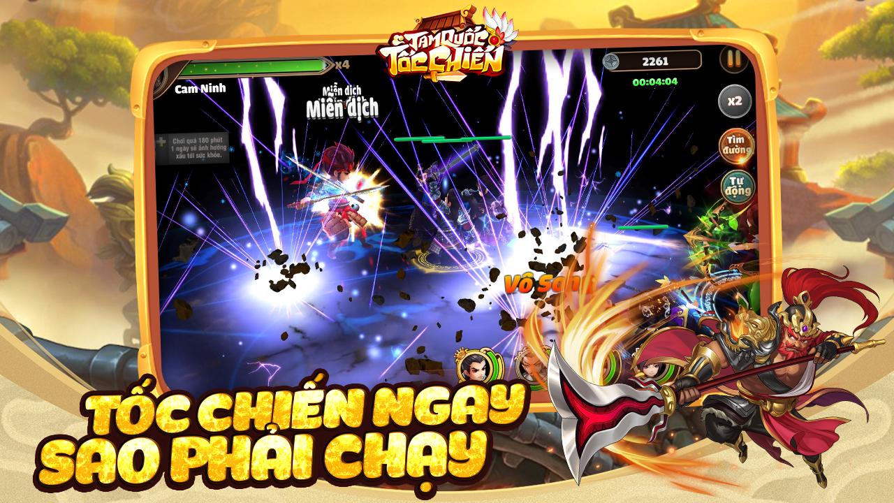 Tặng 333 giftcode game Tam Quốc Tốc Chiến Mobile