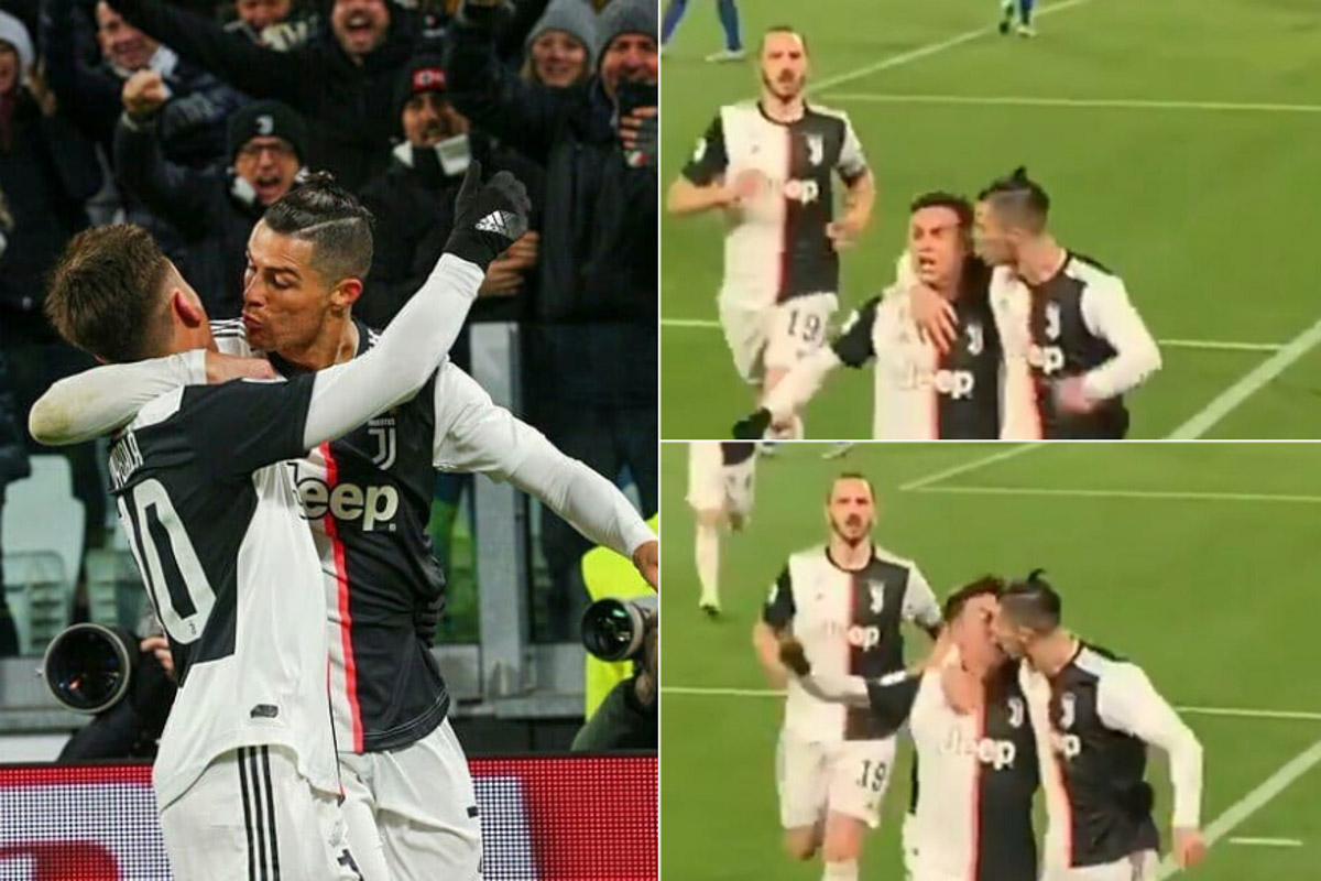 Dybala nhiều lần hôn Ronaldo trước khi nhiễm COVID-19
