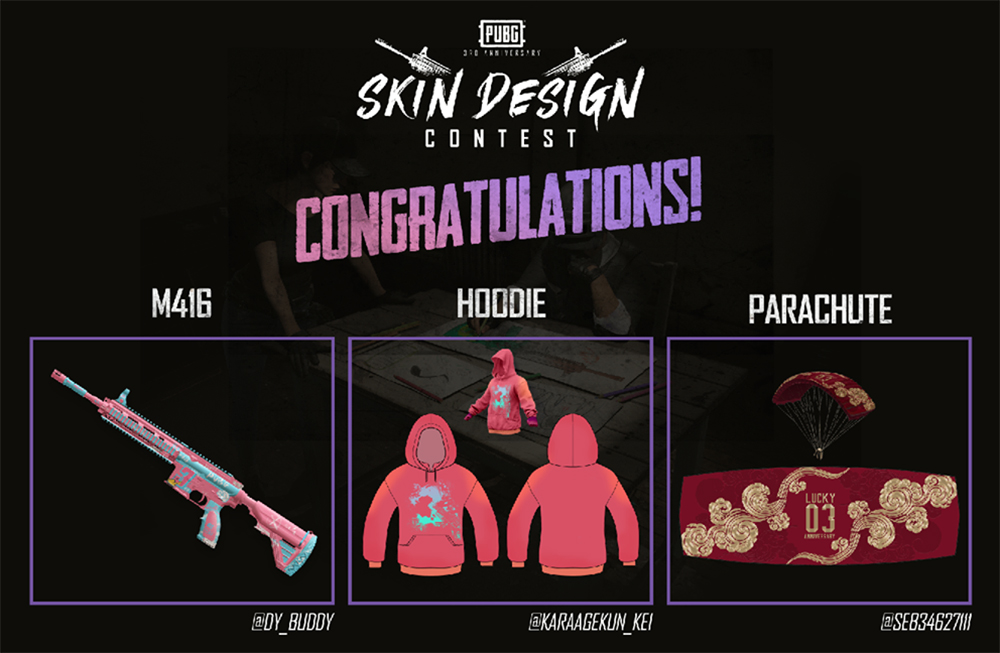 PUBG tặng skin free mừng sinh nhật 3 tuổi