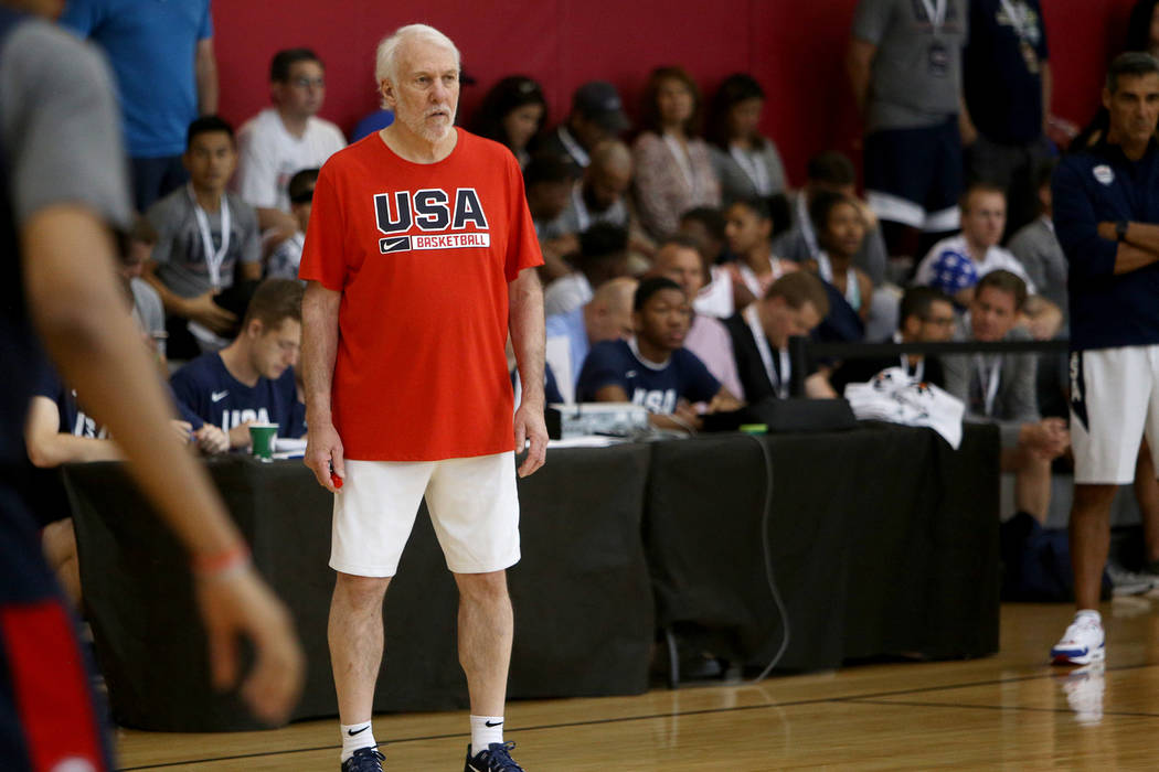 Bất chấp Olympic 2020 dời lịch, HLV Gregg Popovich vẫn dẫn dắt ĐT Mỹ