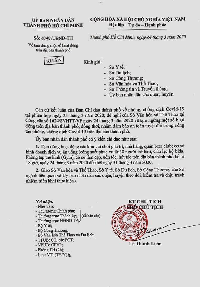 Phản ứng của dân tập gym khi TP.HCM đóng cửa các phòng tập hết tháng 3 vì COVID-19 Phản ứng của dân tập gym khi TP.HCM đóng cửa các phòng tập hết tháng 3 vì COVID-19