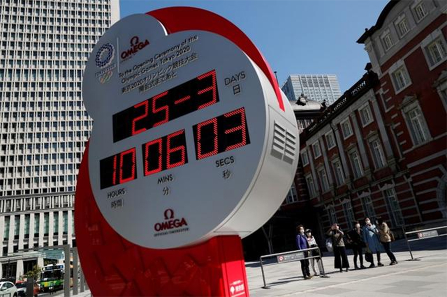 Tokyo 2020 hoãn 1 năm: Đồng hồ Olympic đổi chức năng!