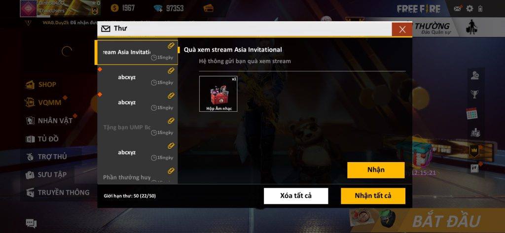 Cách nhập mã code Free Fire 2020 mới nhất