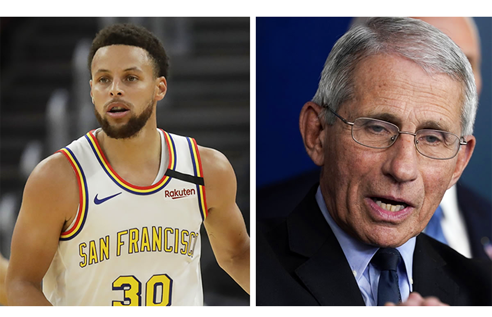 Nghe Stephen Curry cùng tiến sĩ y khoa chia sẻ về thể thao và COVID-19