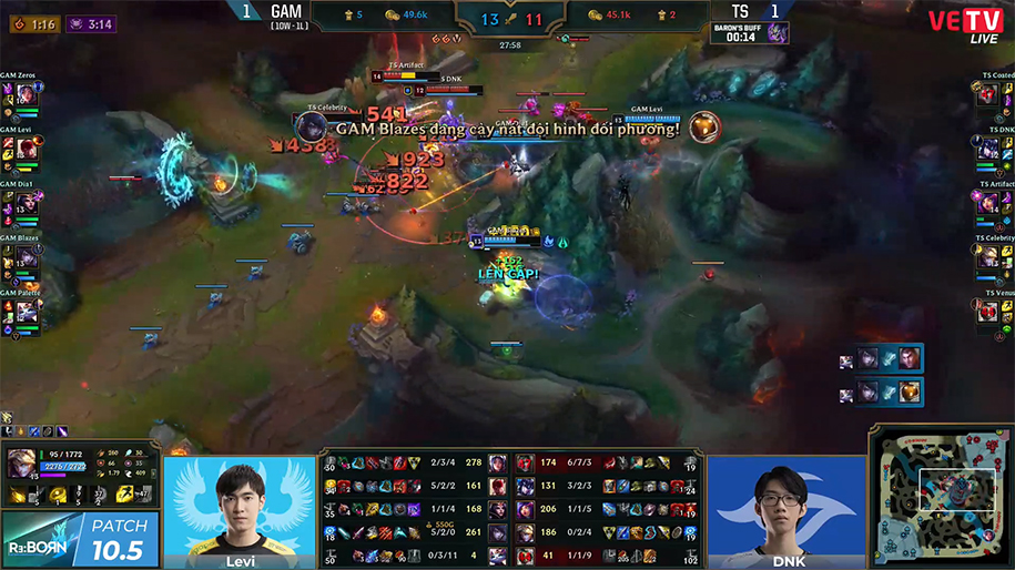Kết quả VCS Mùa Xuân 2020 hôm nay 28/3: GAM đặt chân vào chung kết Playoffs
