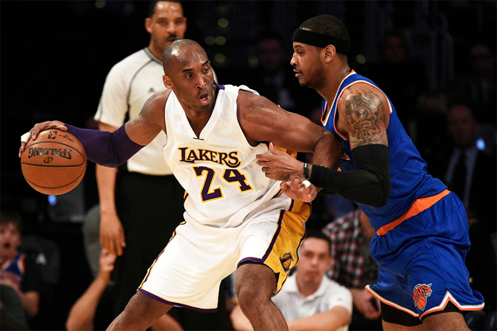 Carmelo Anthony hồi tưởng về ngày anh có được sự tôn trọng từ Kobe Bryant