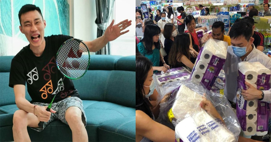 Lee Chong Wei bị sốc do không mua được giấy vệ sinh!
