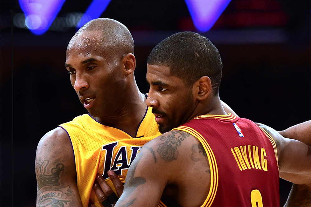 Nhớ về pha bóng bị Kobe Bryant "block lùn người", Kyrie Irving chữa thẹn ra sao?