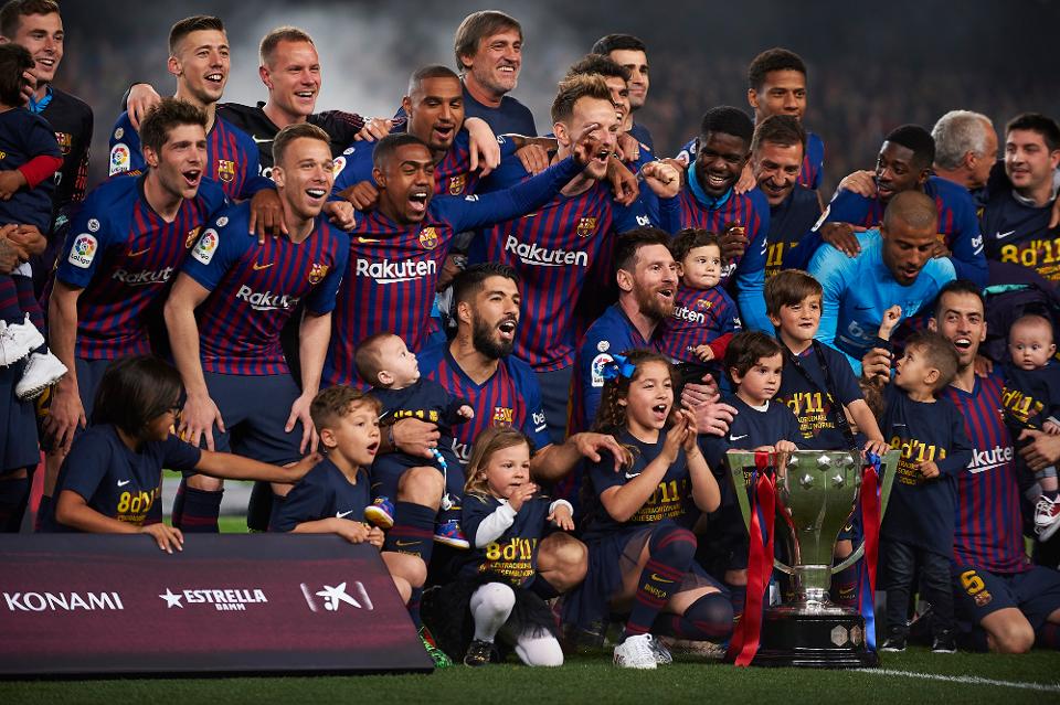 Barca vô địch La Liga và Cúp C1 bao nhiêu lần?