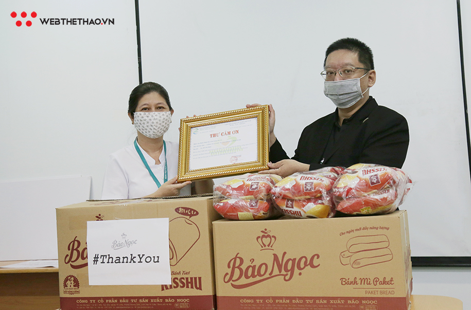 Bánh Bảo Ngọc gửi lời XIN CẢM ƠN đến các y bác sỹ bệnh viện Bệnh Nhiệt đới ở TP.HCM