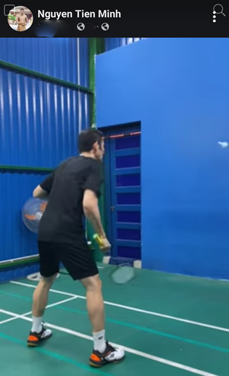 Nguyễn Tiến Minh đánh cầu hơn trăm lần không rớt trong mùa COVID-19